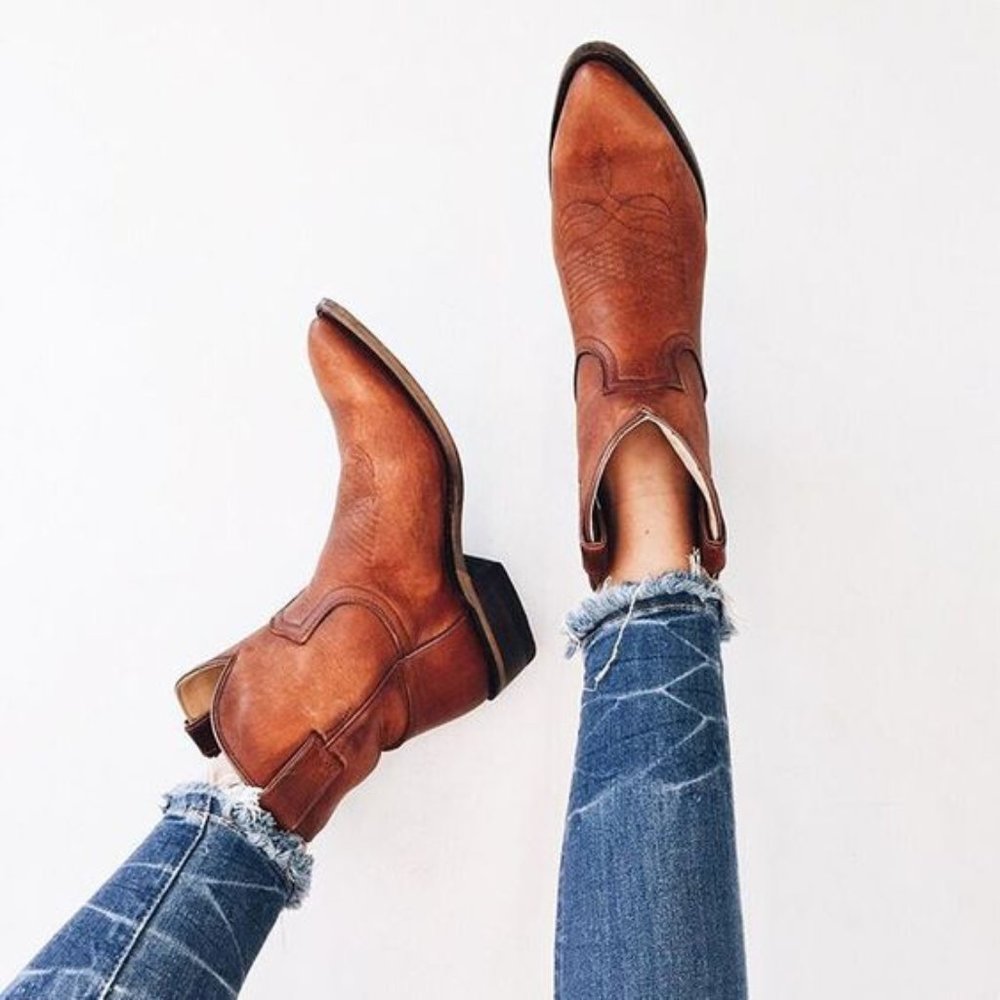 {SOLD} Frye | Billy Short Boot Green - Picture 1 of 8